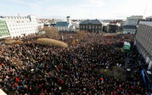 islanda protest